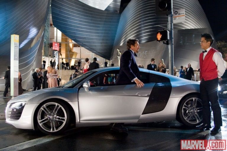 Iron Man movie - Tony Stark's Audi