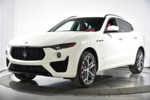 white maserati levante